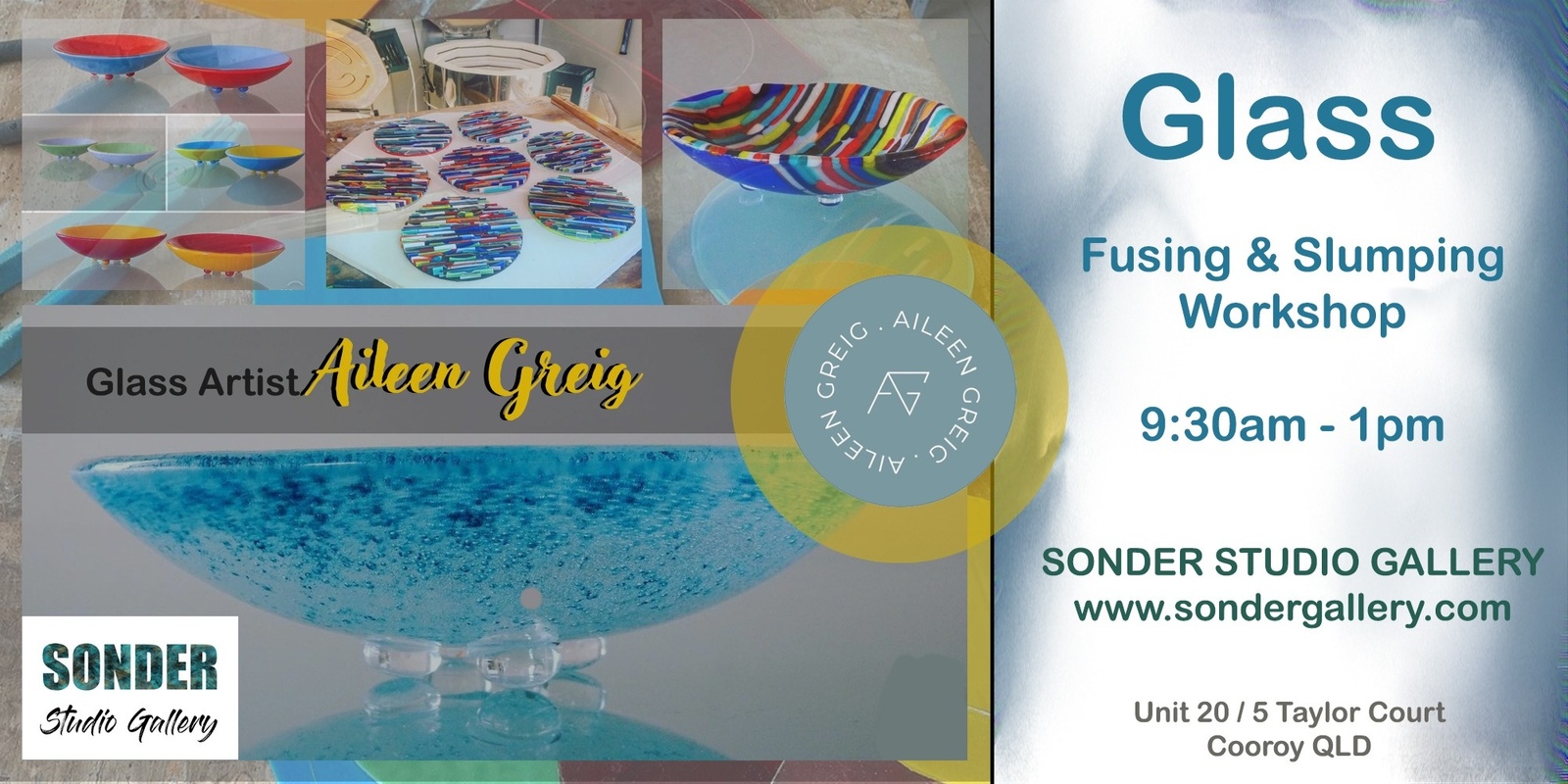 Banner image for Glass Fusing & Slumping Workshop 