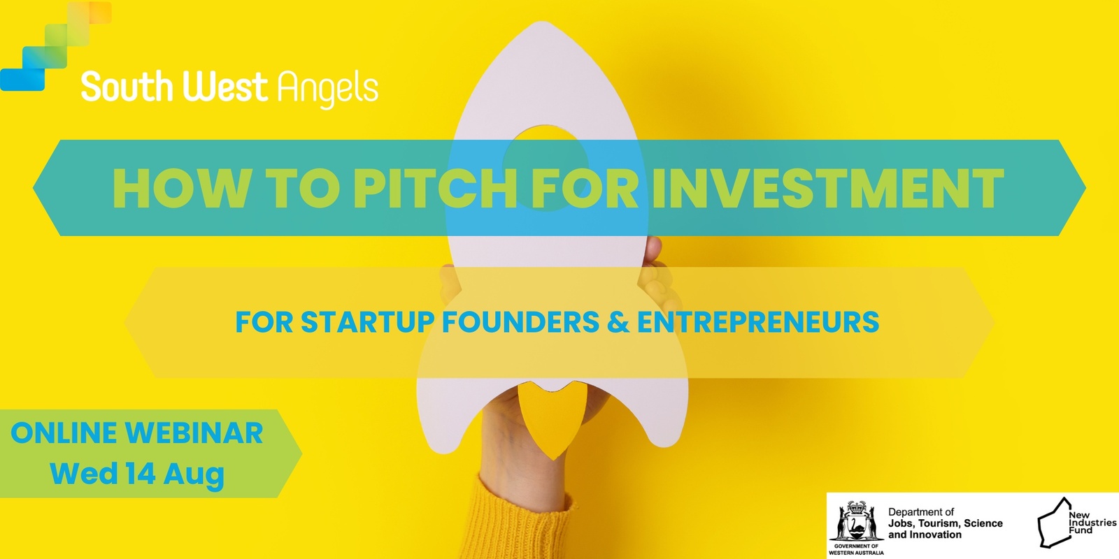 Banner image for Webinar - How to Pitch for Investment