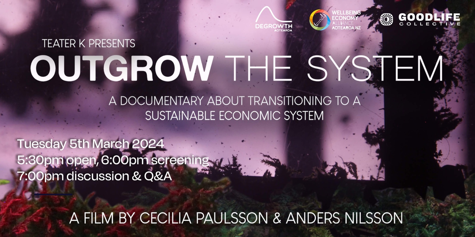 Banner image for Outgrow the System Documentary Screening + discussion