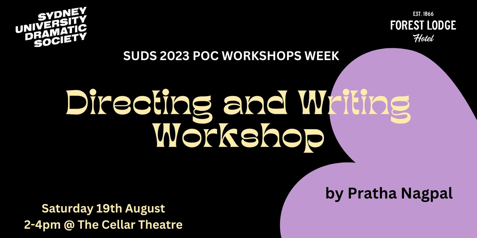 Banner image for SUDS POC Workshops Week: Directing and Writing