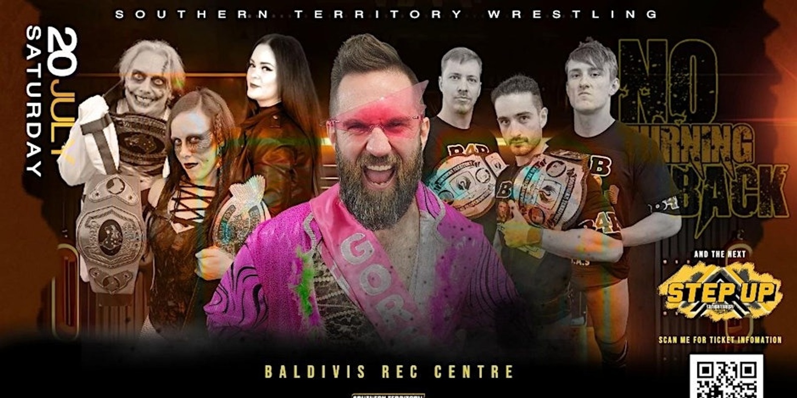 Banner image for TERRIRTORY WRESTLING | HUMANITIX