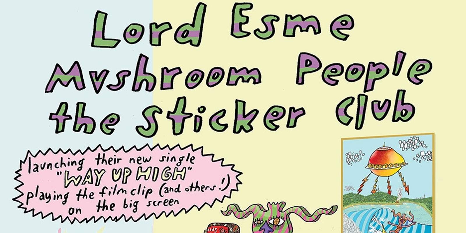 Banner image for It's A Family Affair w/ Lord Esme * Mvshroom People * The Sticker Club