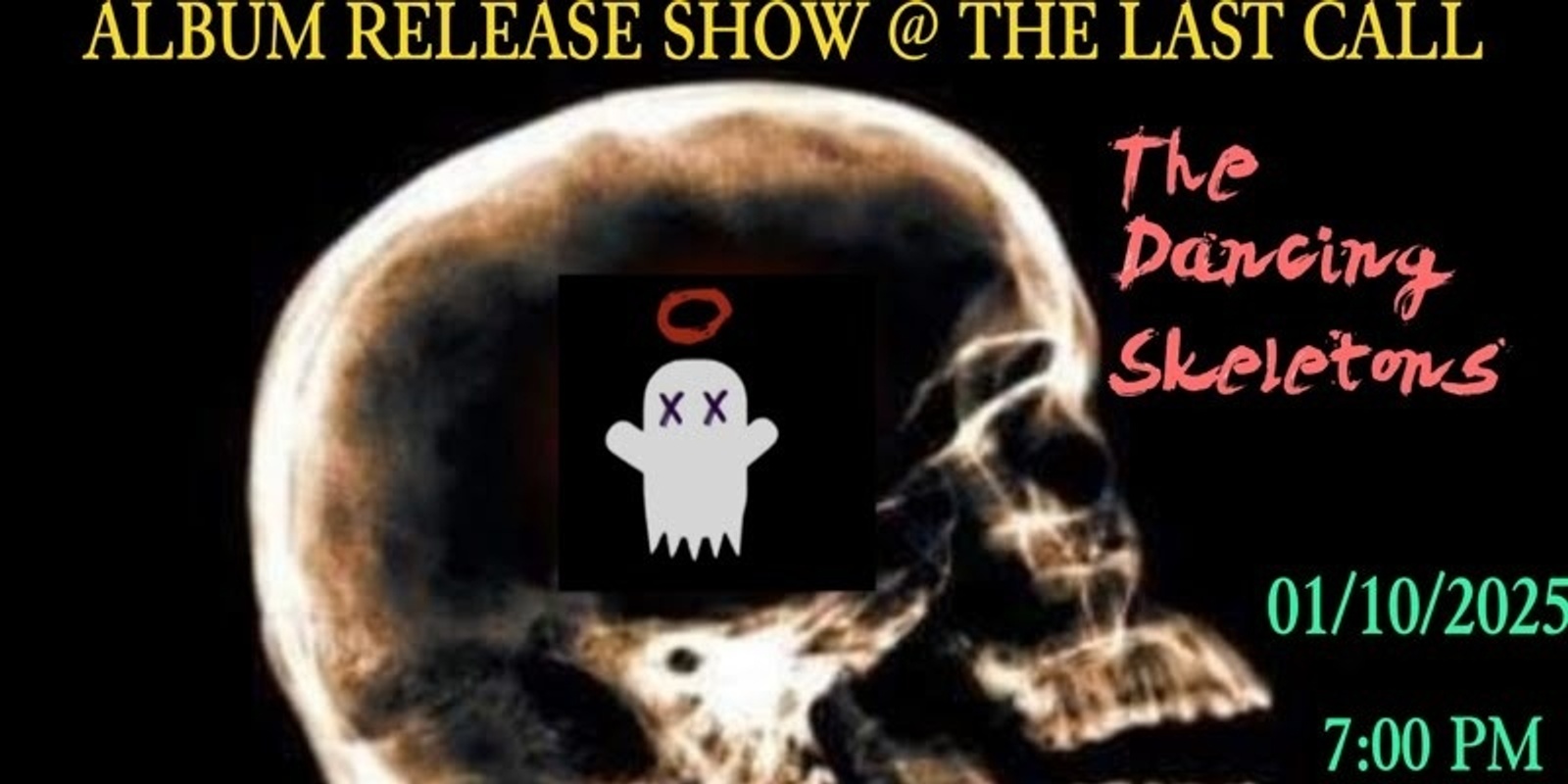 Banner image for Scary Jokes Scaring Folks: The Dancing Skeletons Album Release Show 