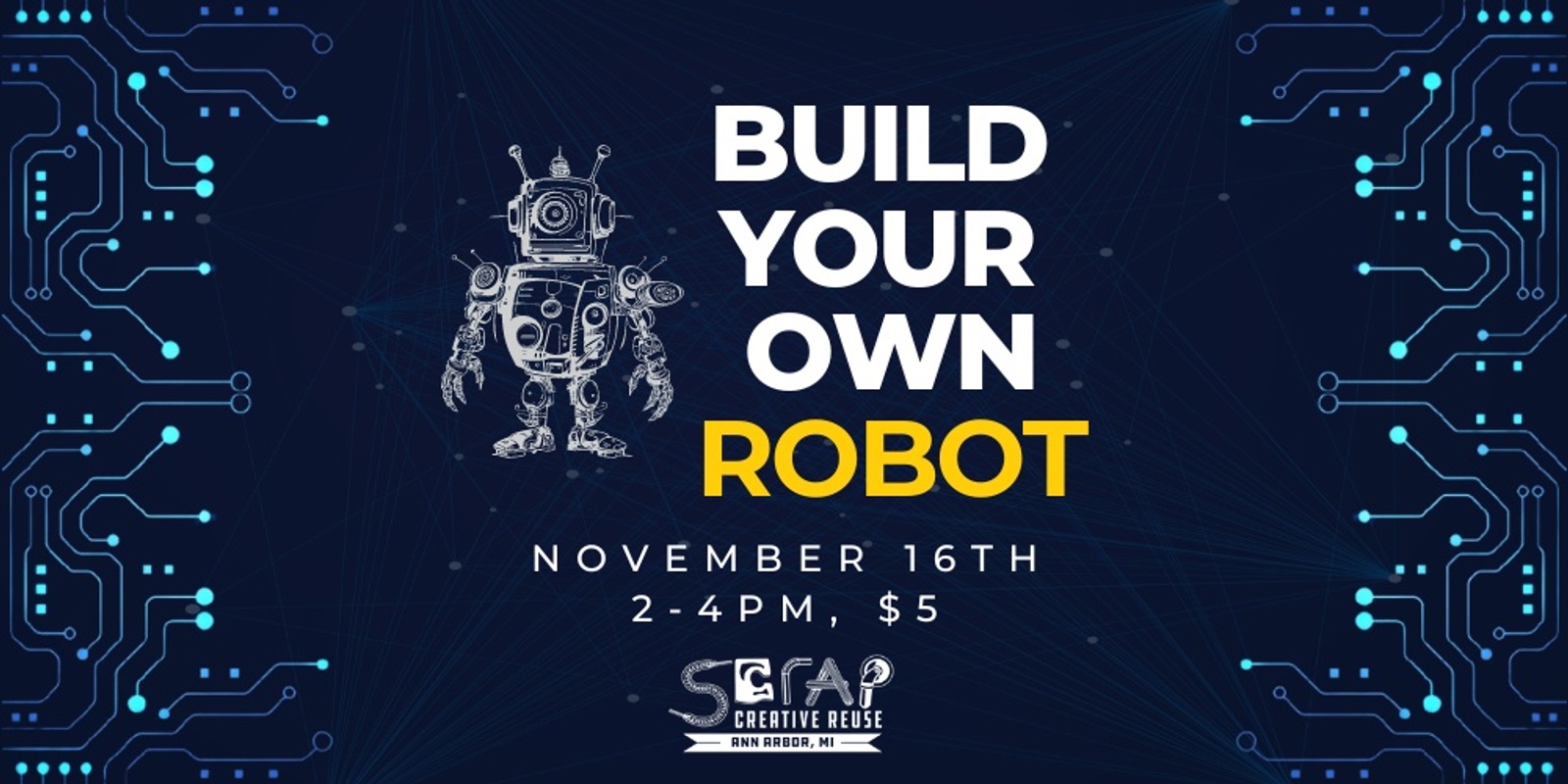 Banner image for Build Your Own Robot Crafternoon