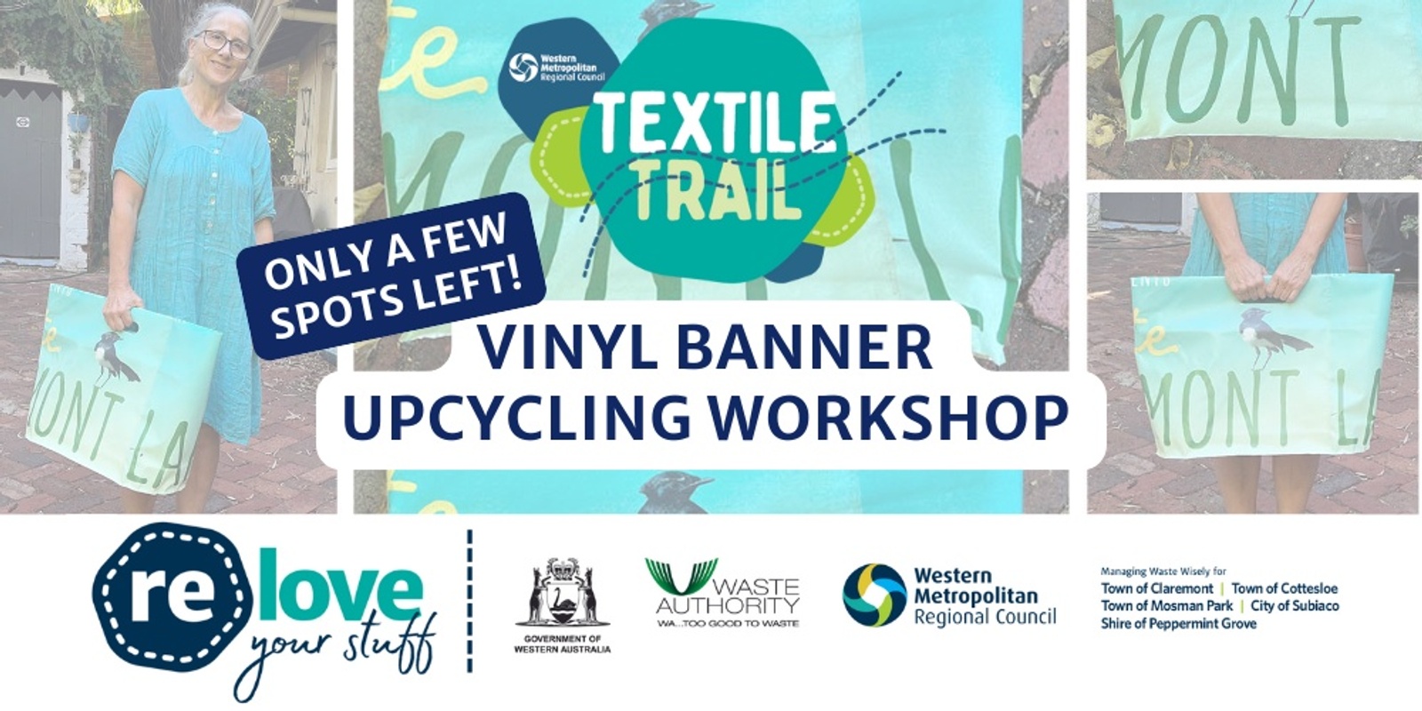 Banner image for Vinyl Banner Upcycling Workshop