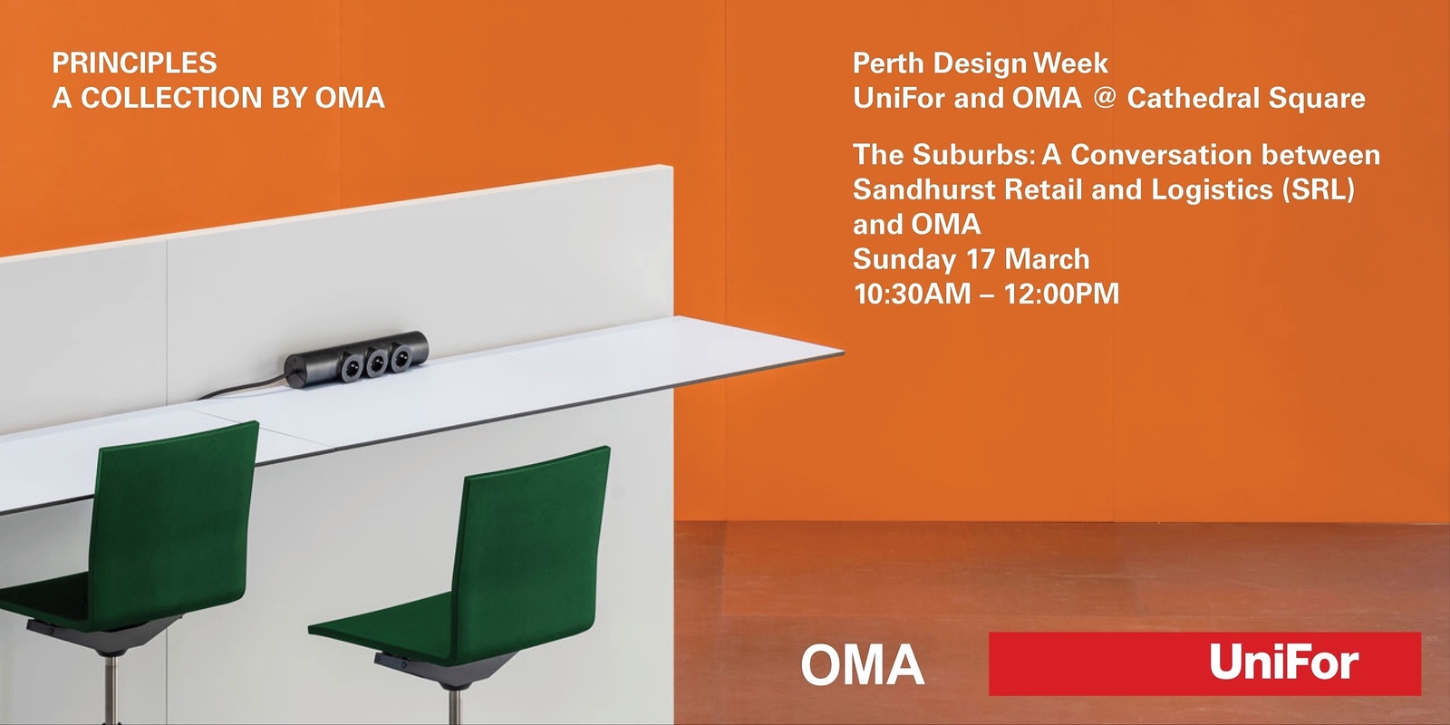 Banner image for The Suburbs: A Conversation between Sandhurst Retail & Logistics (SRL) and OMA
