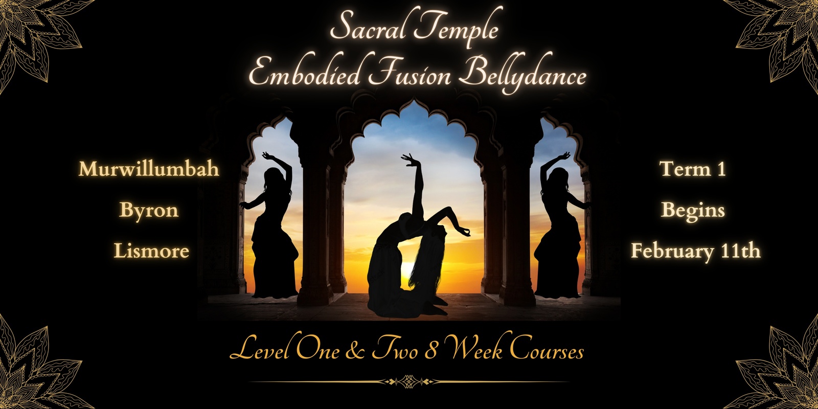 Banner image for Sacral Temple: Embodied Fusion Bellydance 8 Week Courses