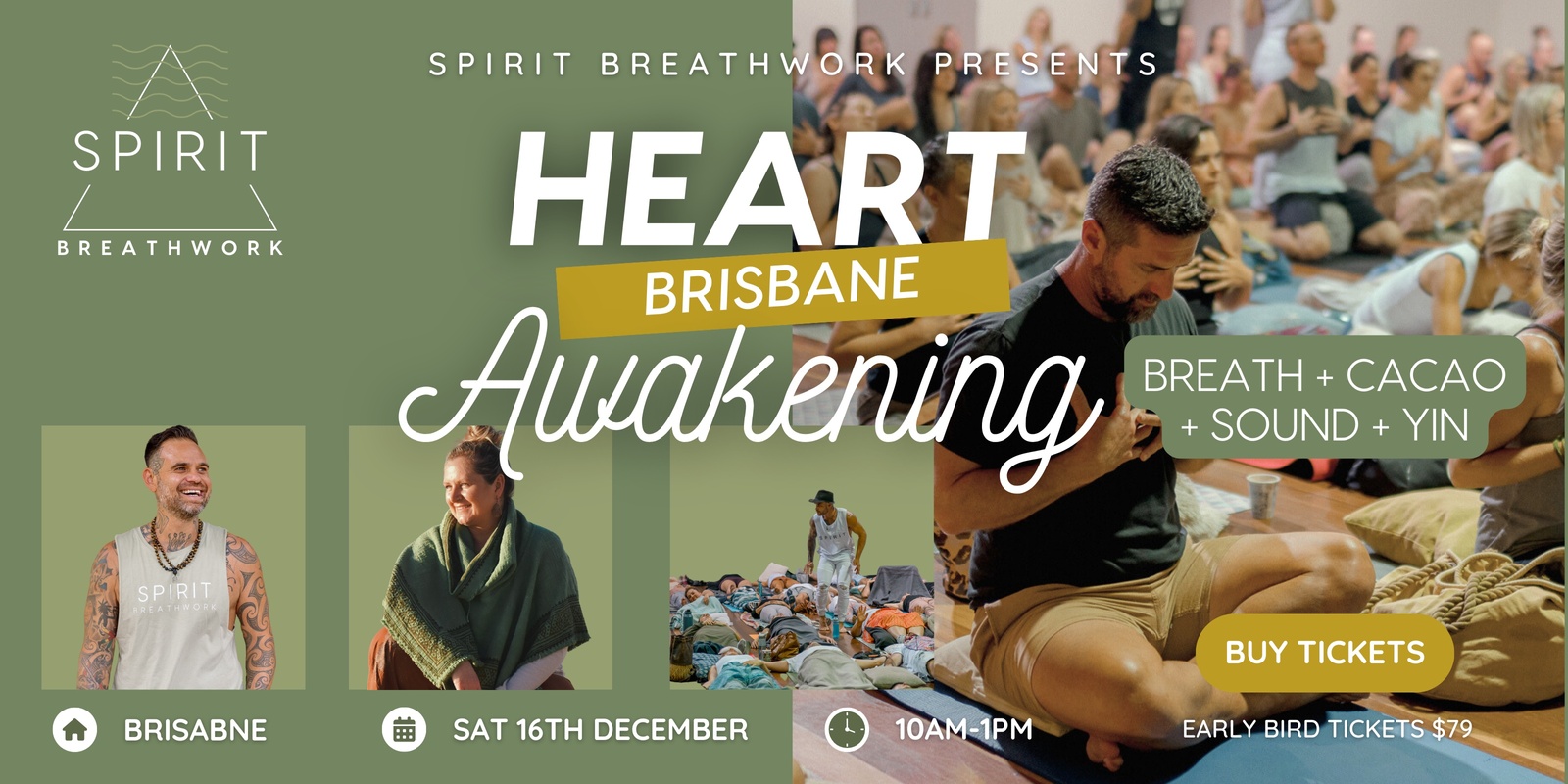 Banner image for Brisbane | Heart Awakening | Saturday 16 December