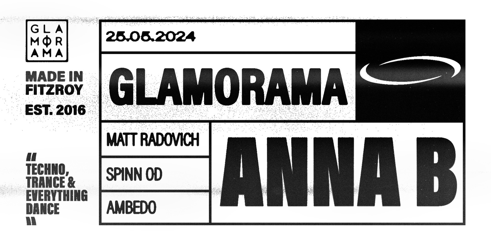 Banner image for Glamorama Saturdays - May 2024