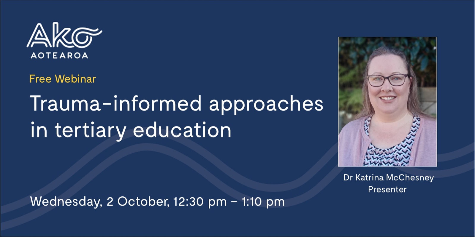 Banner image for Trauma-informed approaches in tertiary education | Webinar