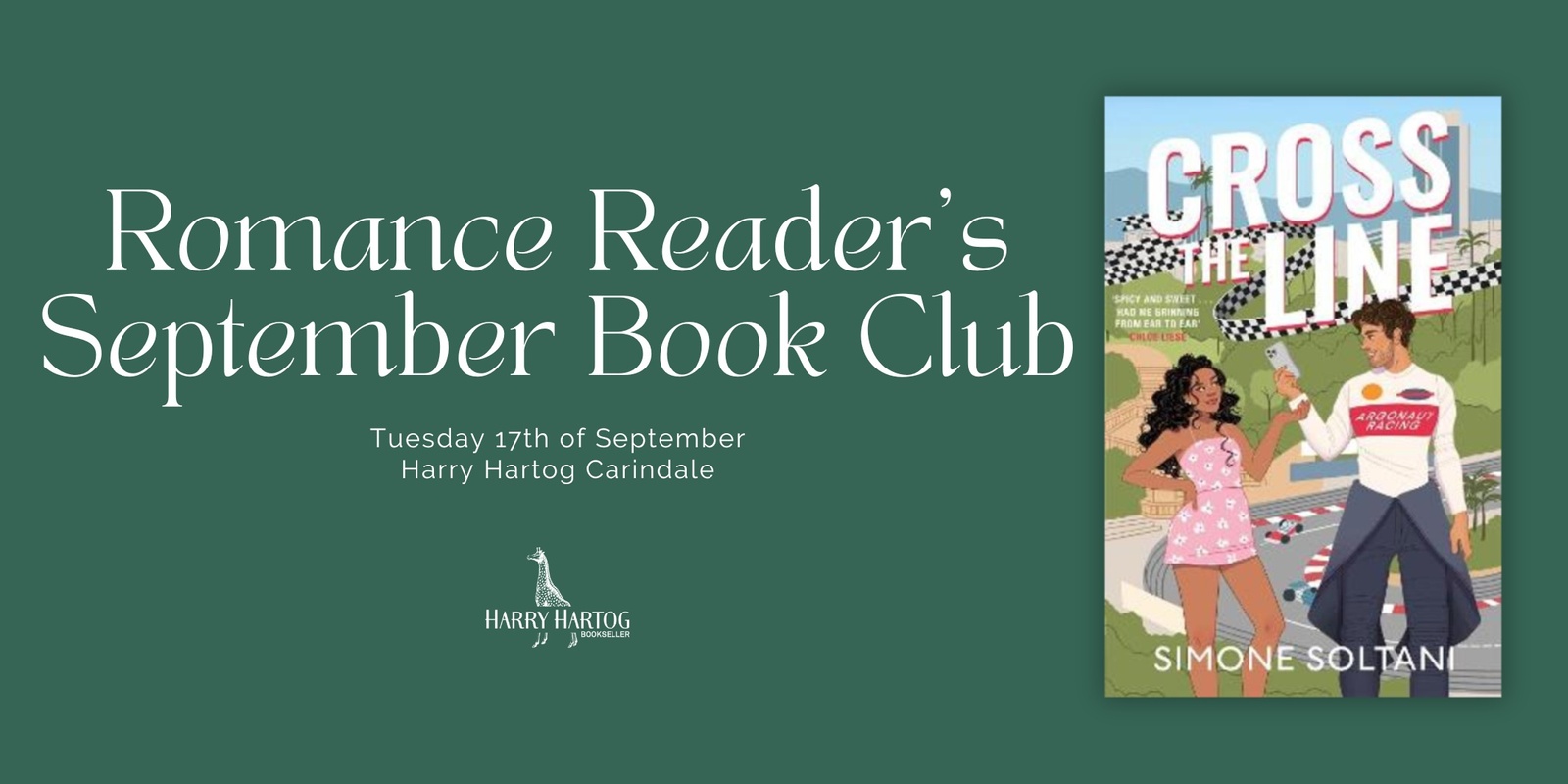 Banner image for Romance Reader's September Bookclub 