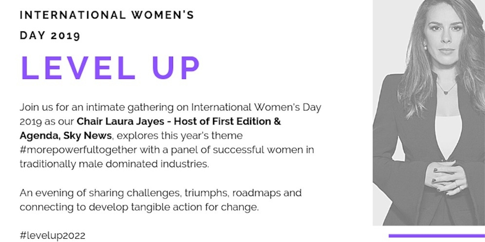 Banner image for Level Up - International Women's Day 2019 