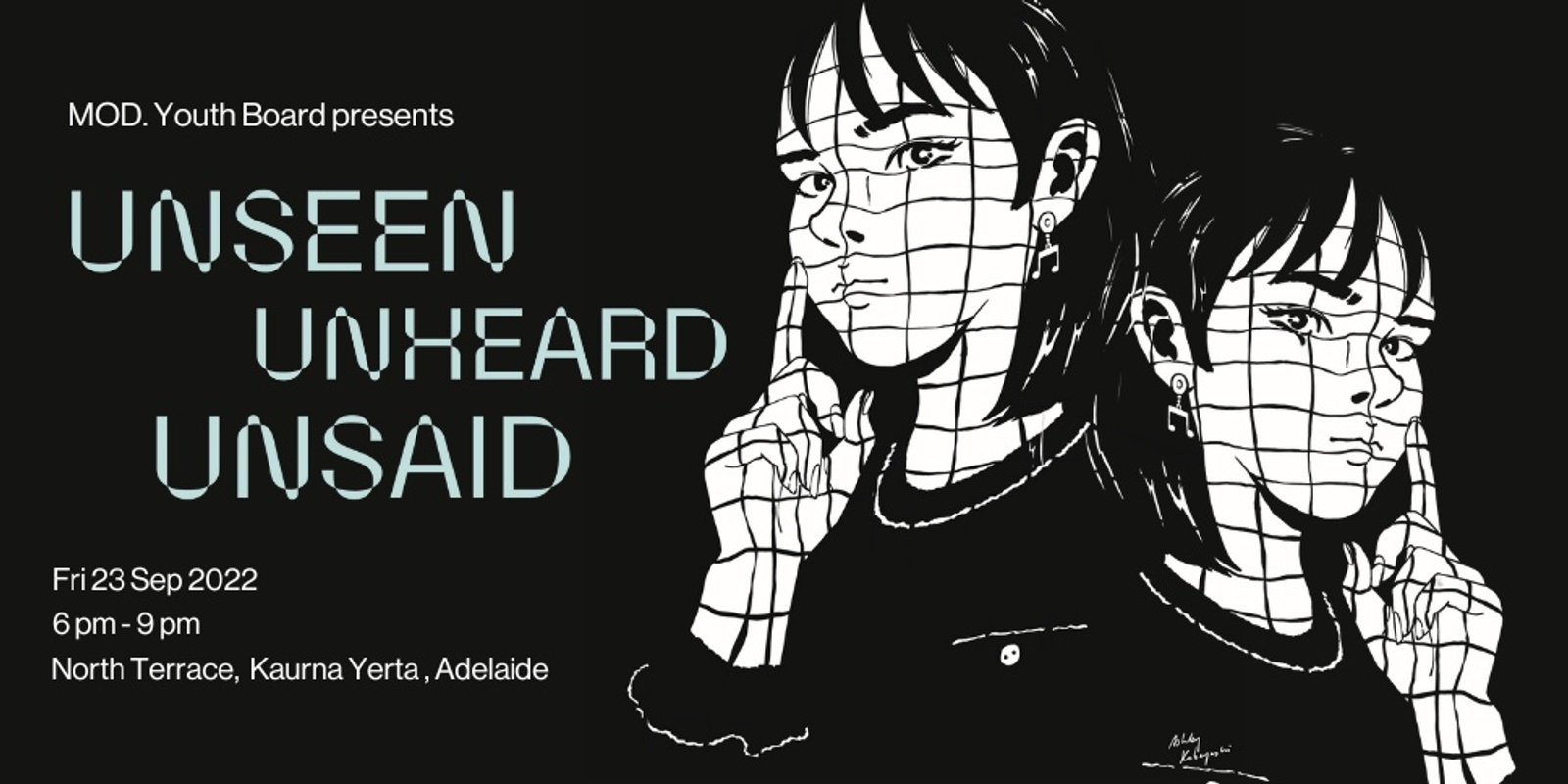 Banner image for UNSEEN, UNHEARD, UNSAID Youth Board Event 