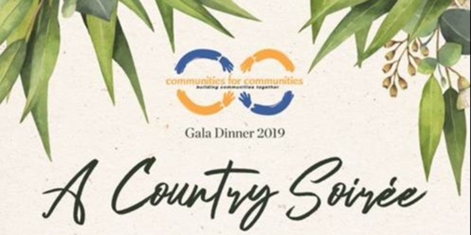 Banner image for "A Country Soiree" - C4C's 2019 Gala Dinner