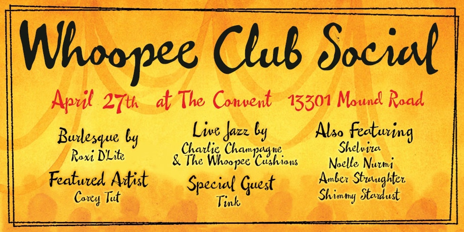 Banner image for The Whoopee Club Social
