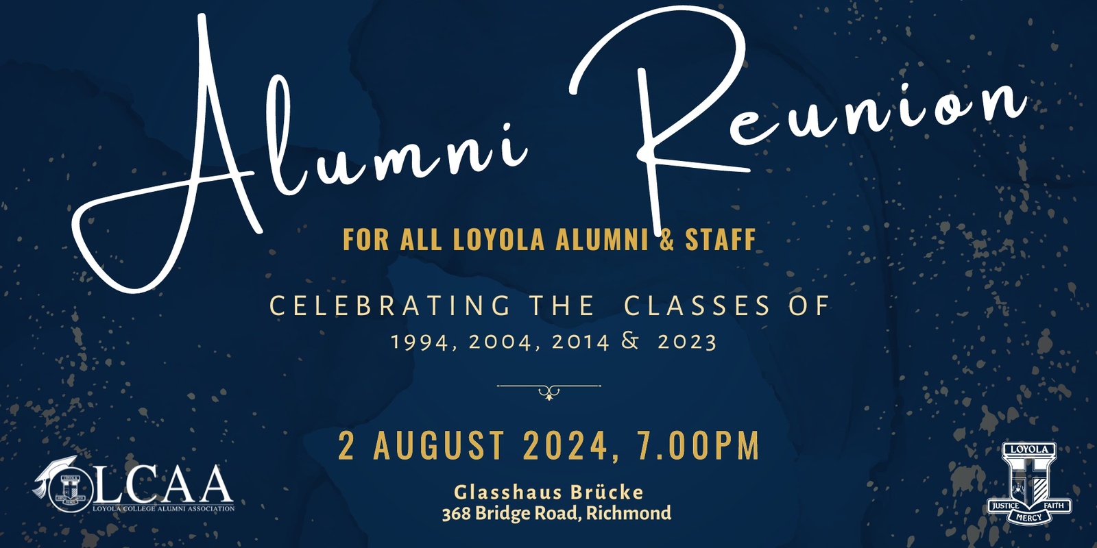 Banner image for 2024 Loyola College Annual Reunion
