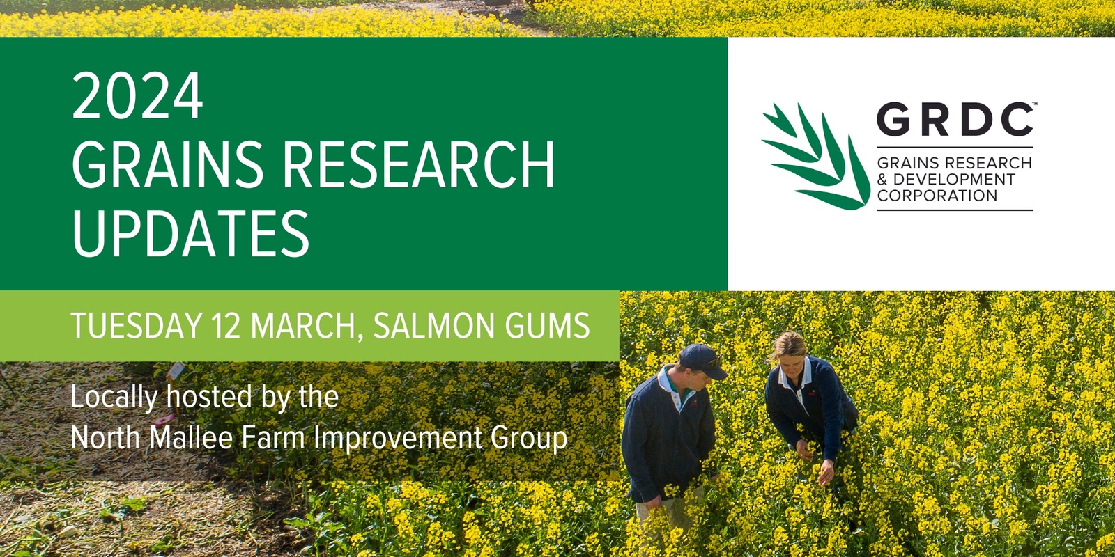 Banner image for 2024 GRDC Grains Research Update, Salmon Gums
