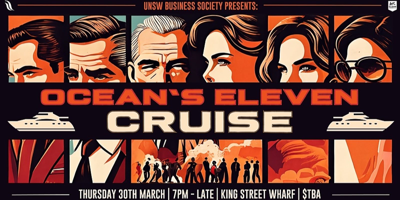 UNSW Business Society Presents: Ocean's Eleven Cruise 2023