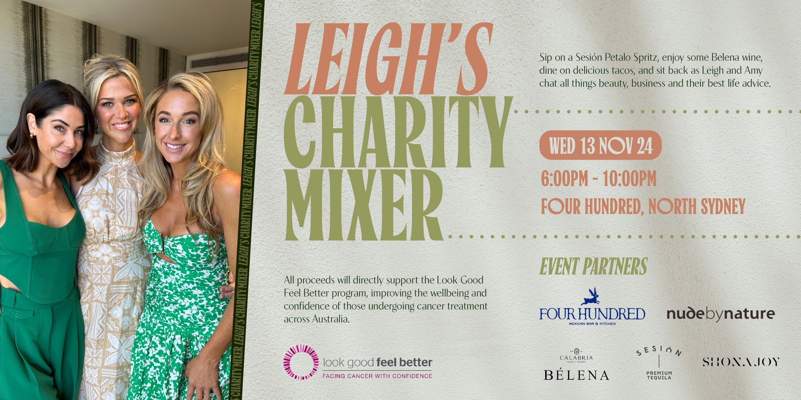 Banner image for Leigh Campbell's Charity Mixer