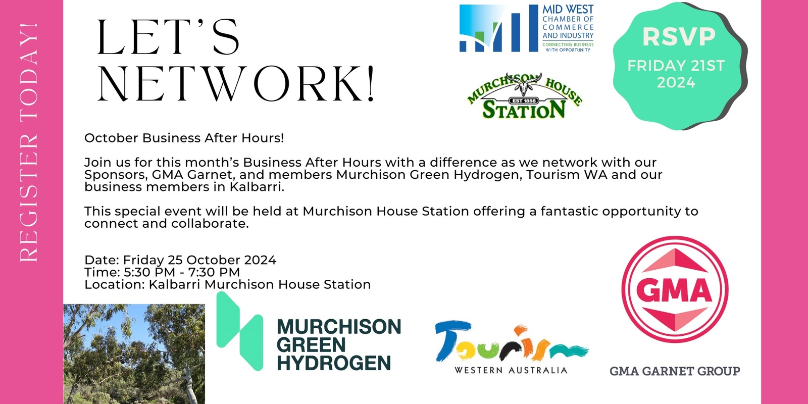 Banner image for Business After Hours - 25 Oct 2024 -MWCCI