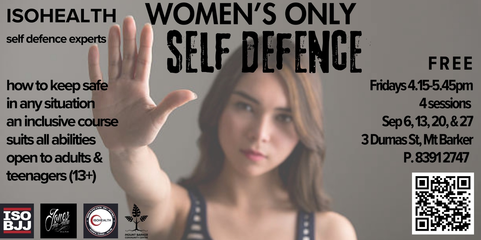 Banner image for Women's Only Self Defence 