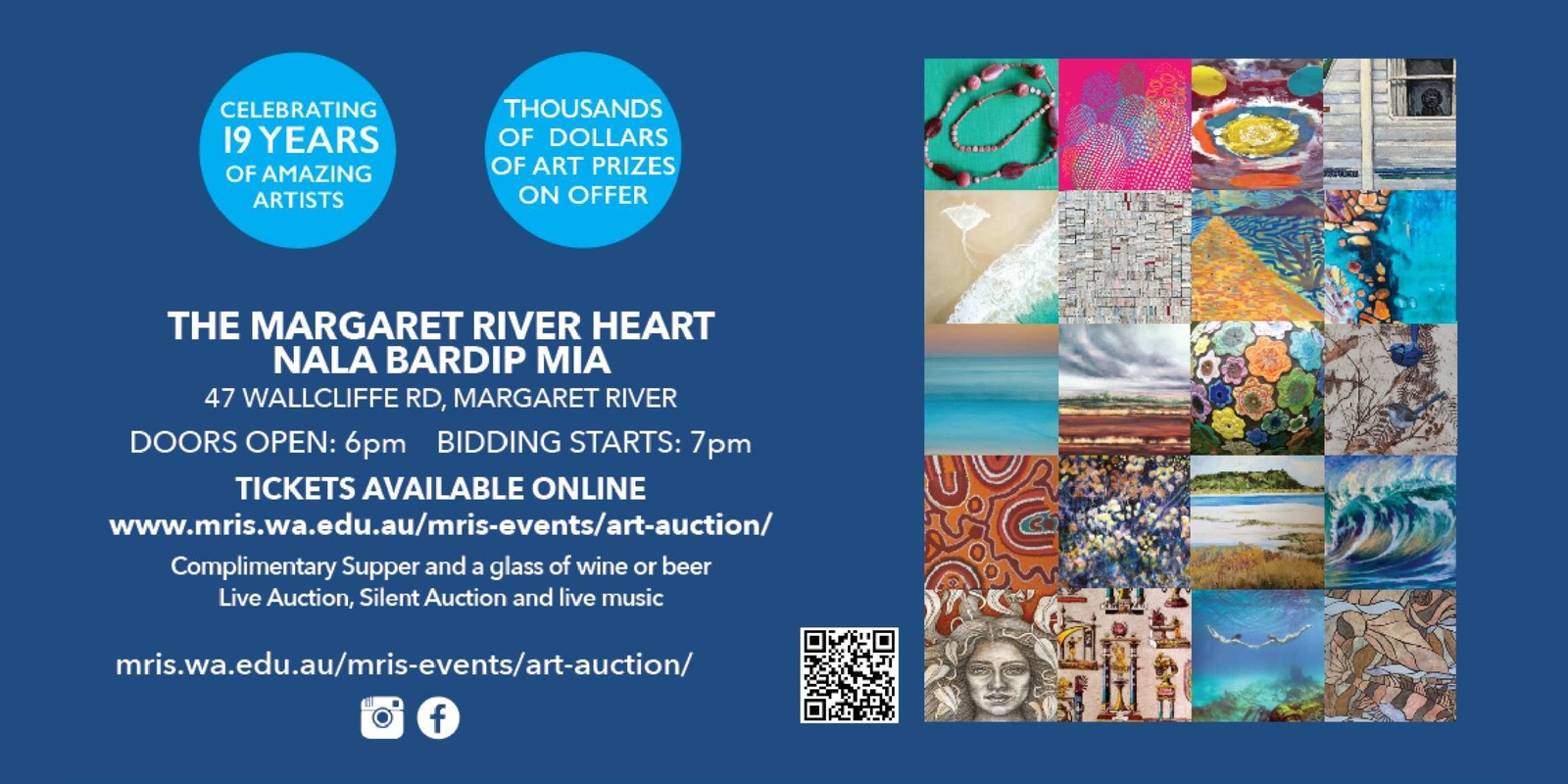 Banner image for 19th Annual Margaret River Art Auction