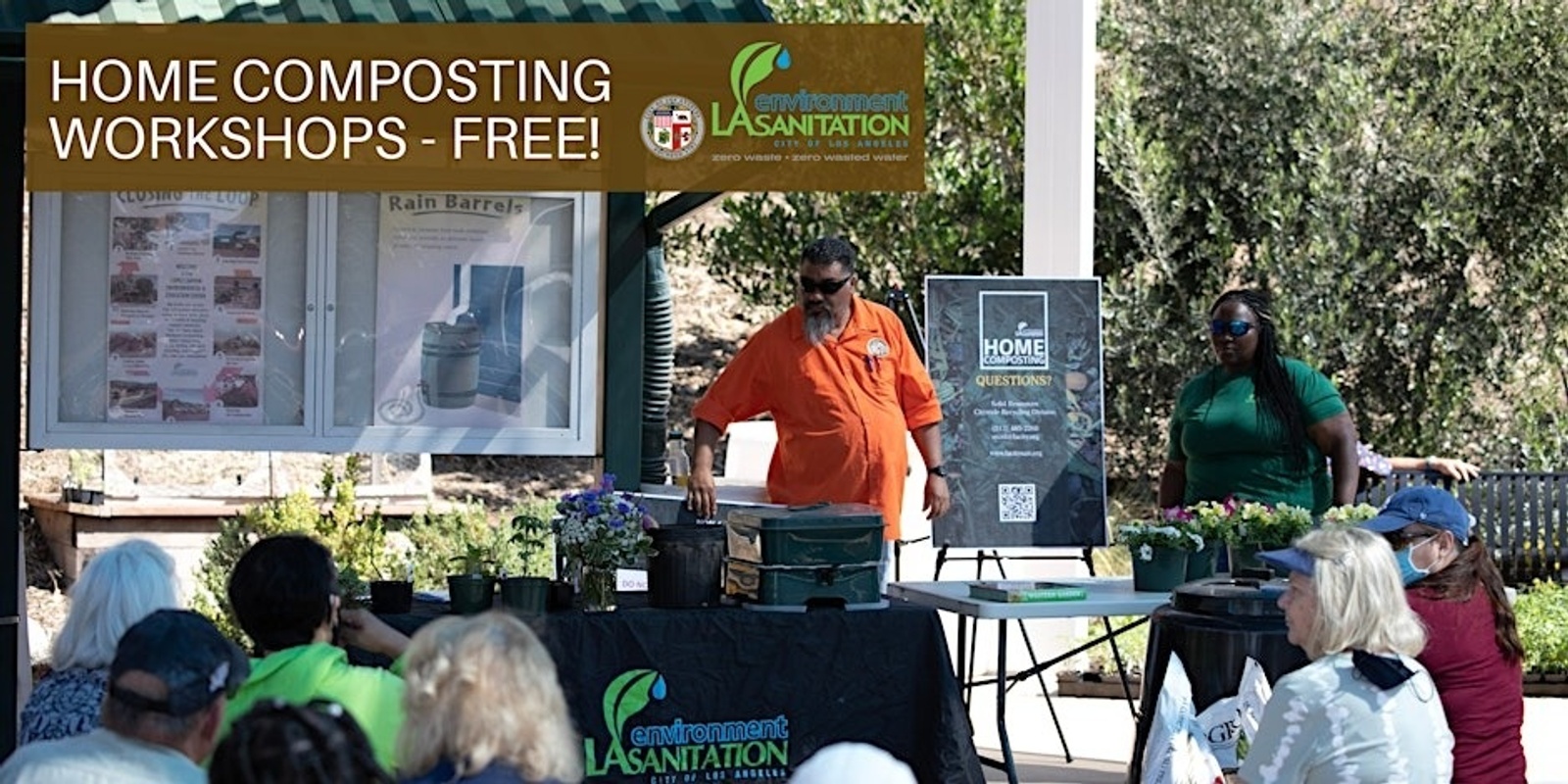 Banner image for Home Composting & Urban Gardening Workshops - Lopez Canyon