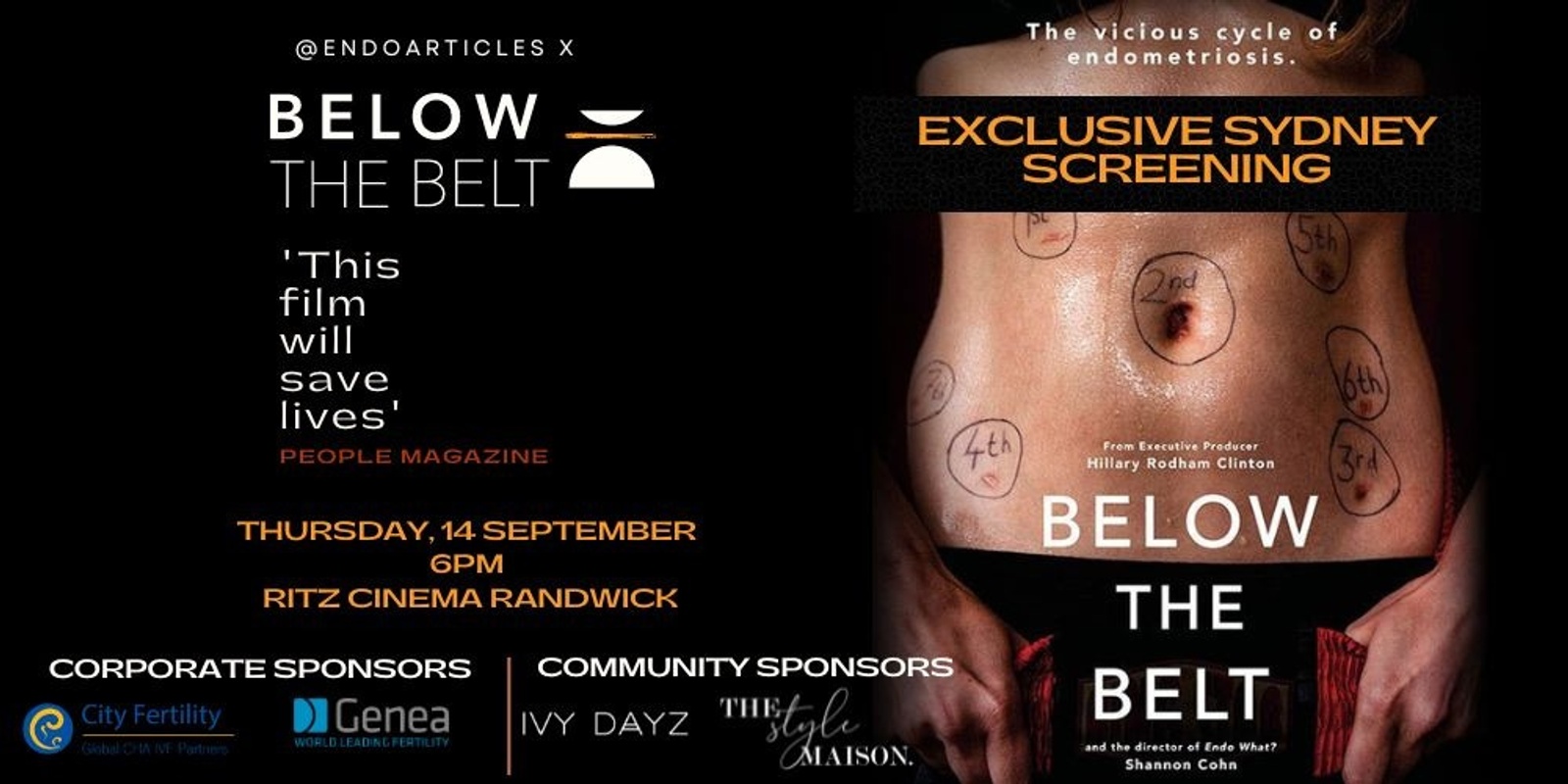 Banner image for Below The Belt: Sydney's First Screening