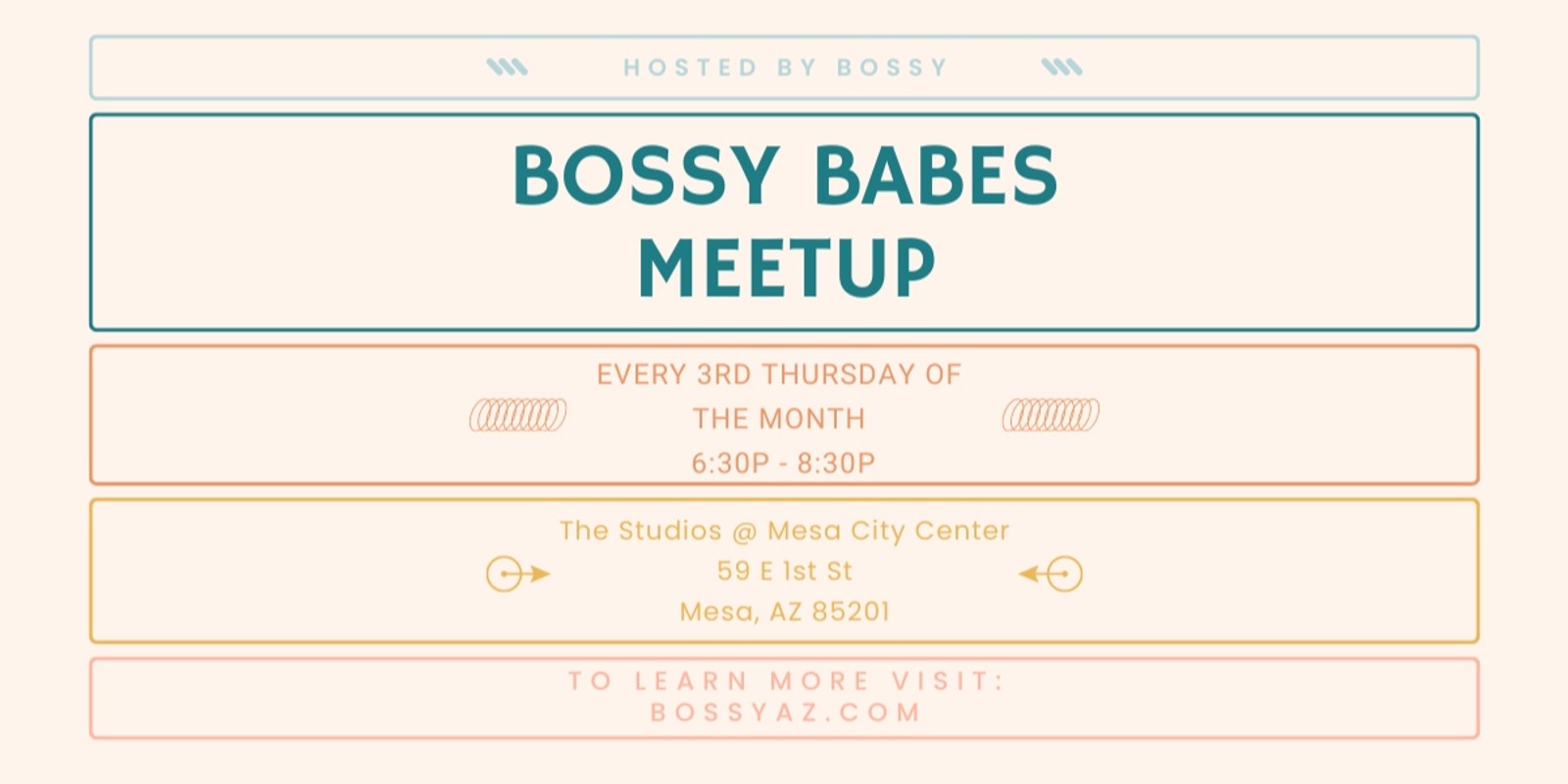 Banner image for Bossy Babes Meetup