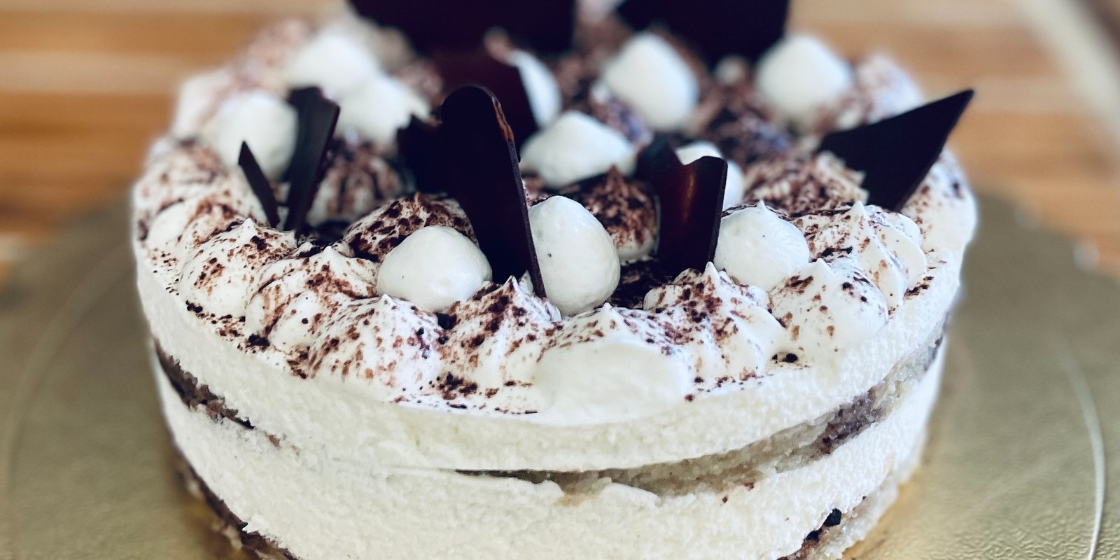 Banner image for Plant-based Tiramisu with a modern twist- Ma Petite Patisserie Baking