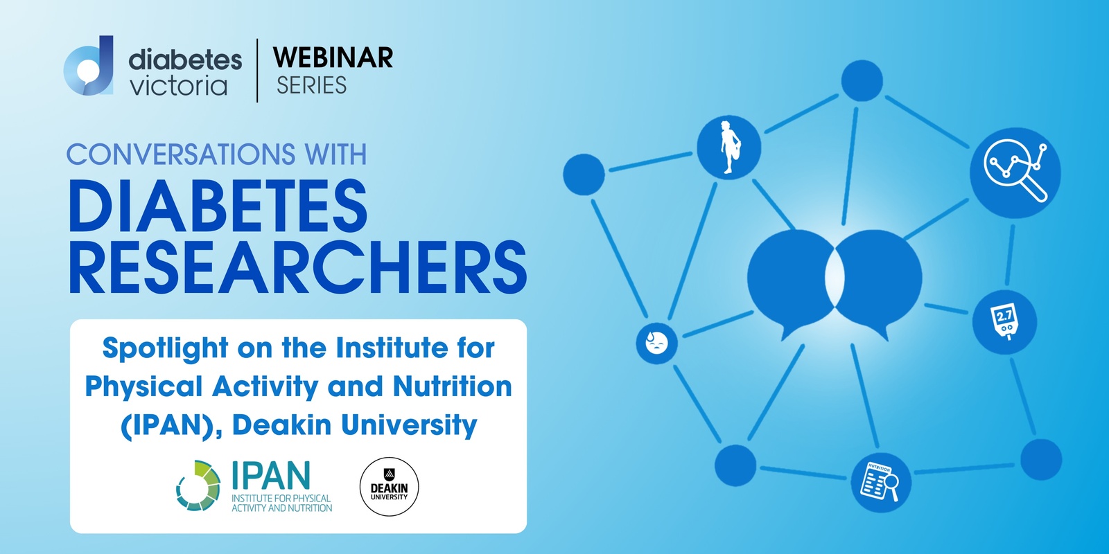 Banner image for Conversations with Diabetes Researchers Webinar: Spotlighting IPAN