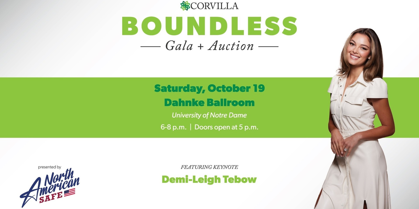 Banner image for Corvilla's Boundless Gala + Auction presented by North American Safe