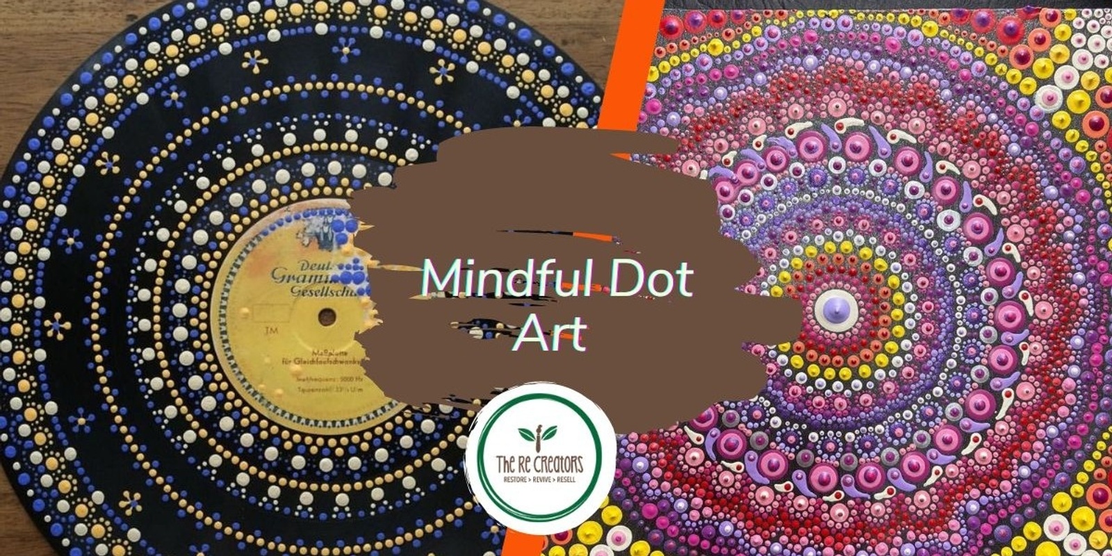 Banner image for Social & Mindful Dot Art, West Auckland's RE: MAKER SPACE Thursday 28 November 6.30pm-8.30pm