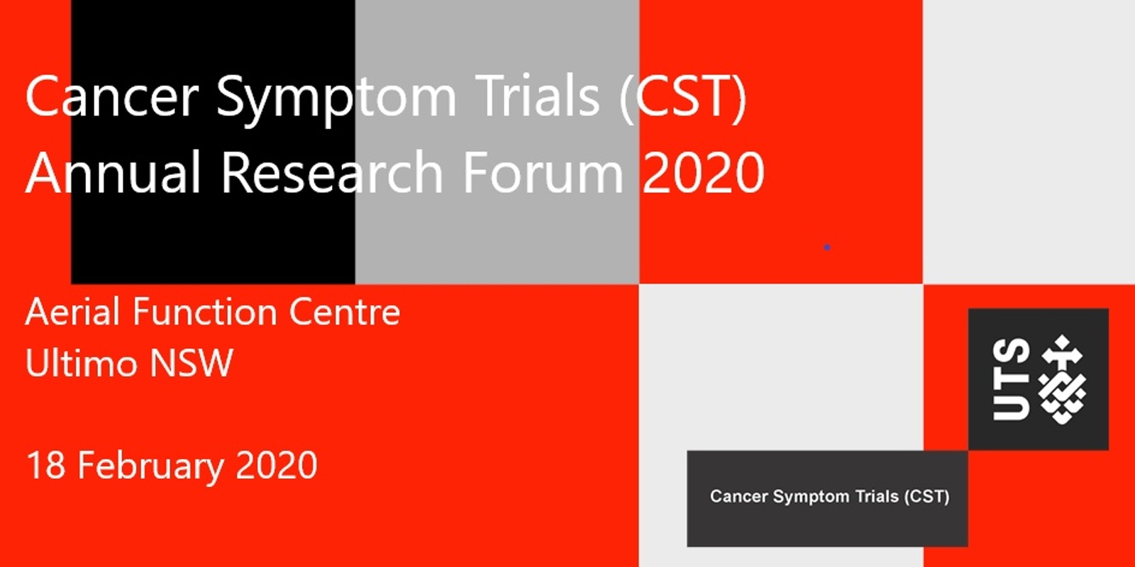 Banner image for Cancer Symptom Trials (CST) Annual Research Forum 2020