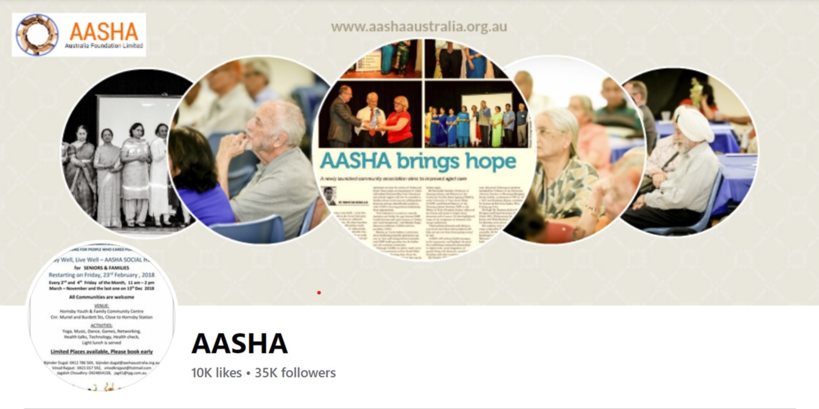 Banner image for AASHA Forum - Cancer Screening & Prevention + Aged Care Services Panel