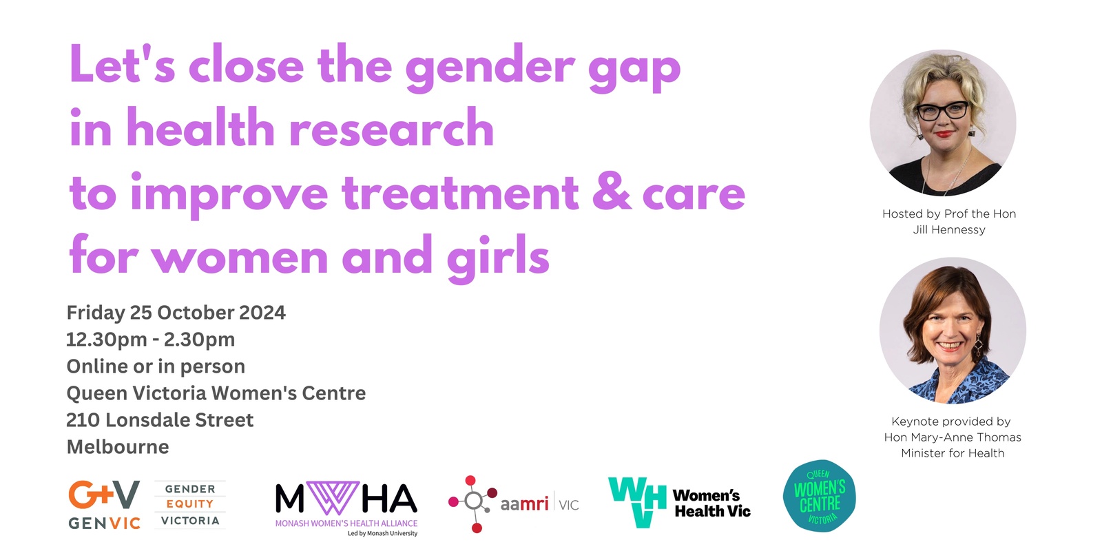 Banner image for Closing the Gender Gap in Health Research