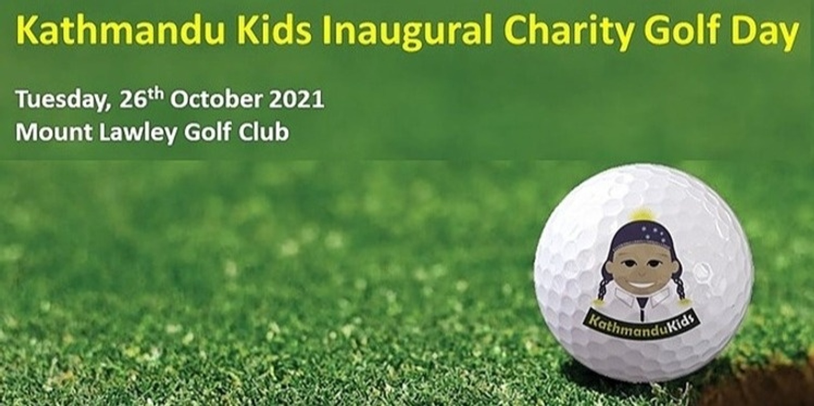 Banner image for Kathmandu Kids Inaugural Charity Golf Day