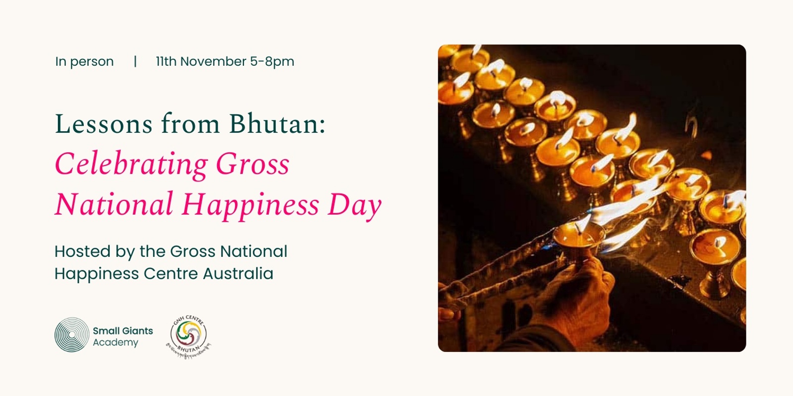 Banner image for Lessons from Bhutan: Celebrating Gross National Happiness Day  