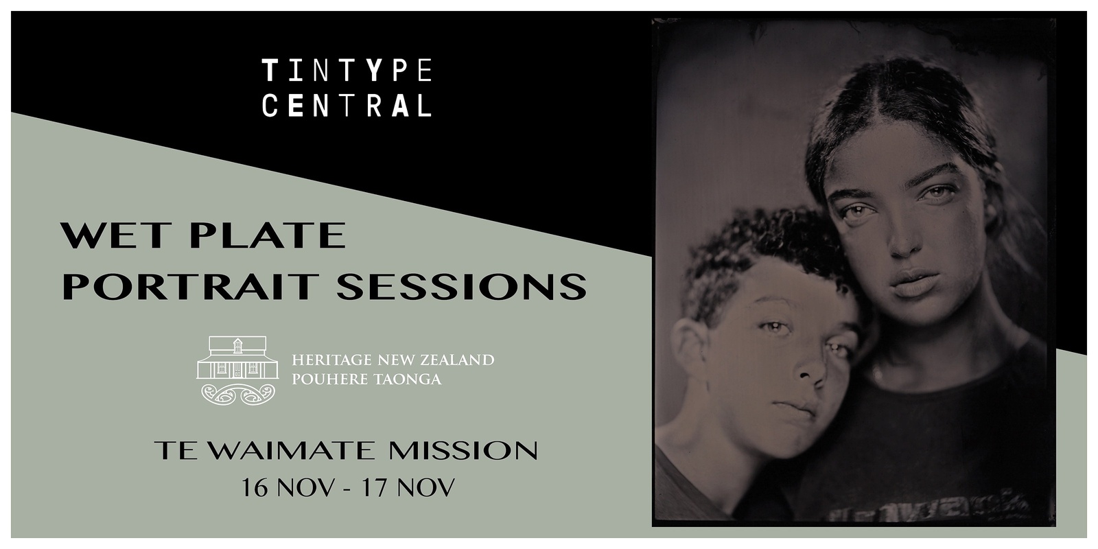 Banner image for Te Waimate Mission: Wet Plate Portrait Sessions