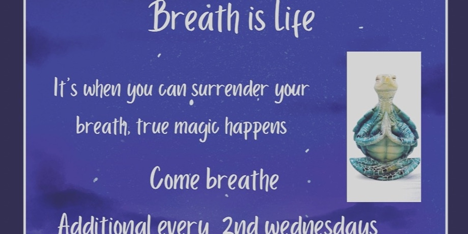 Banner image for Breathwork Wednesday 