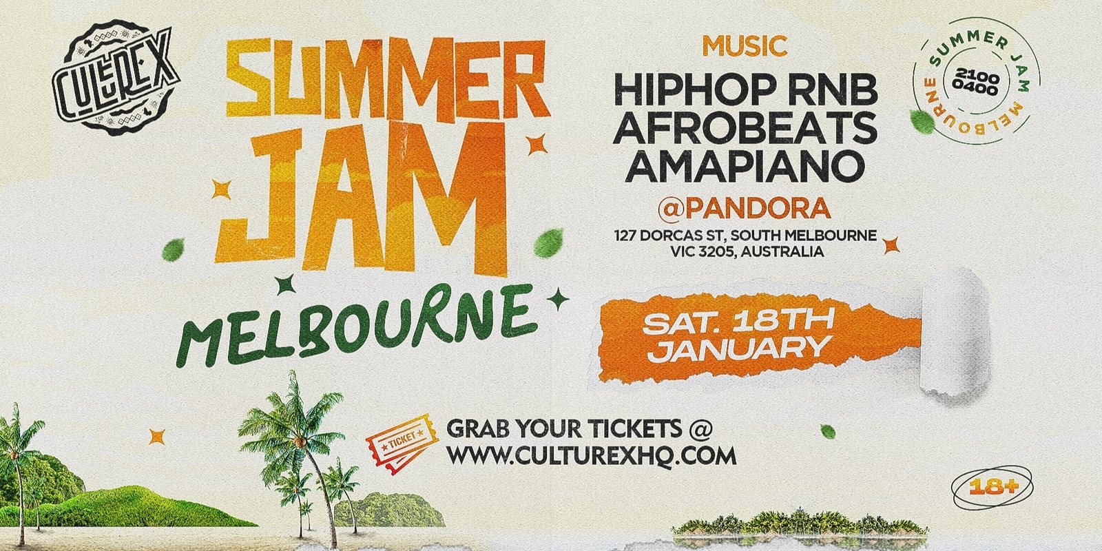 Banner image for Summer Jam - Melbourne Edition