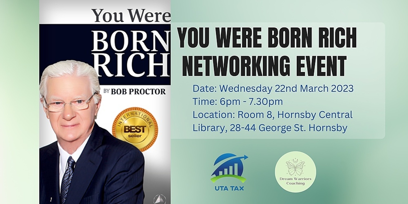 Banner image for You Were Born Rich Networking Group