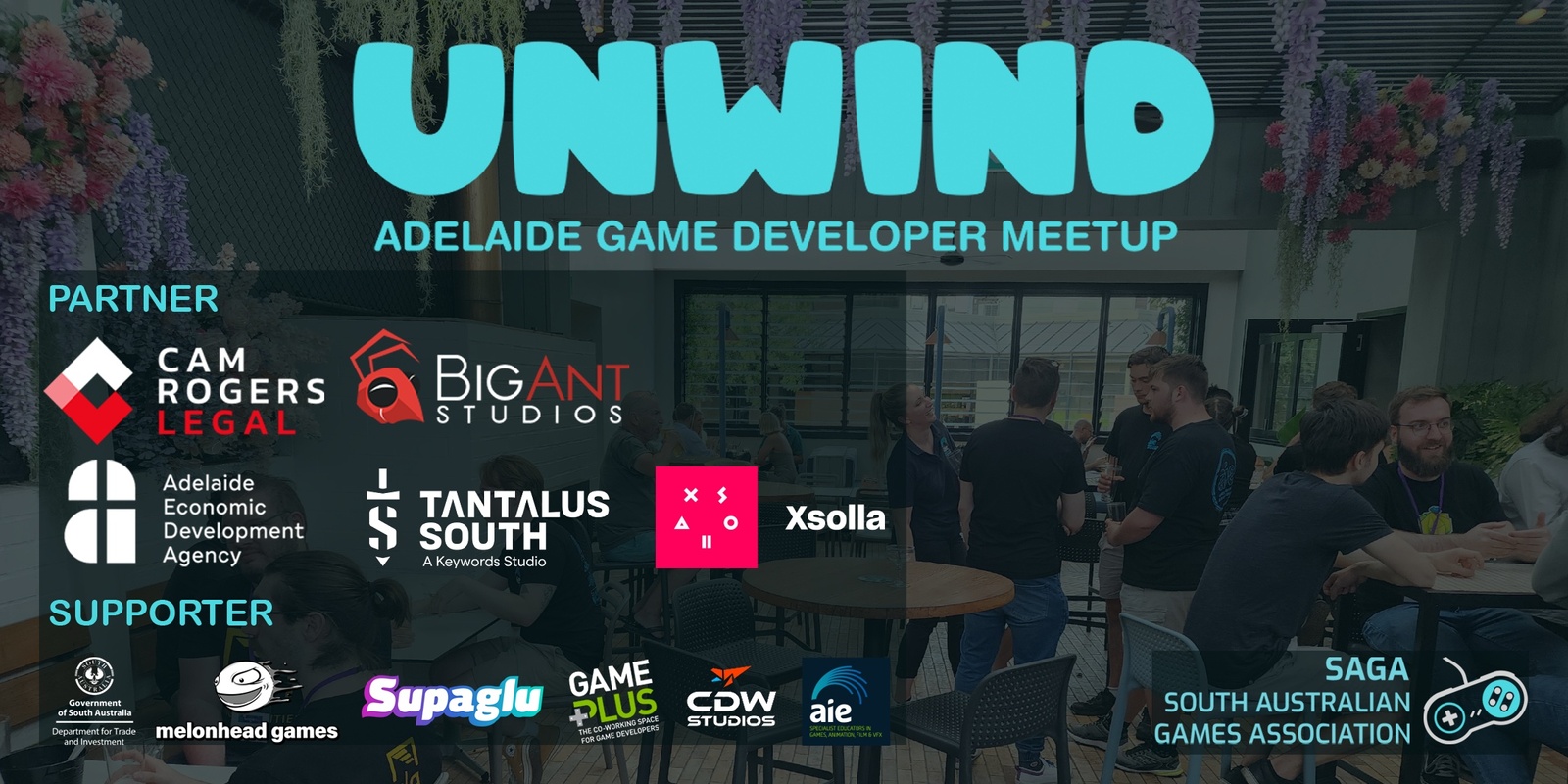 Banner image for Unwind - Adelaide Game Dev Meetup Dec 2024