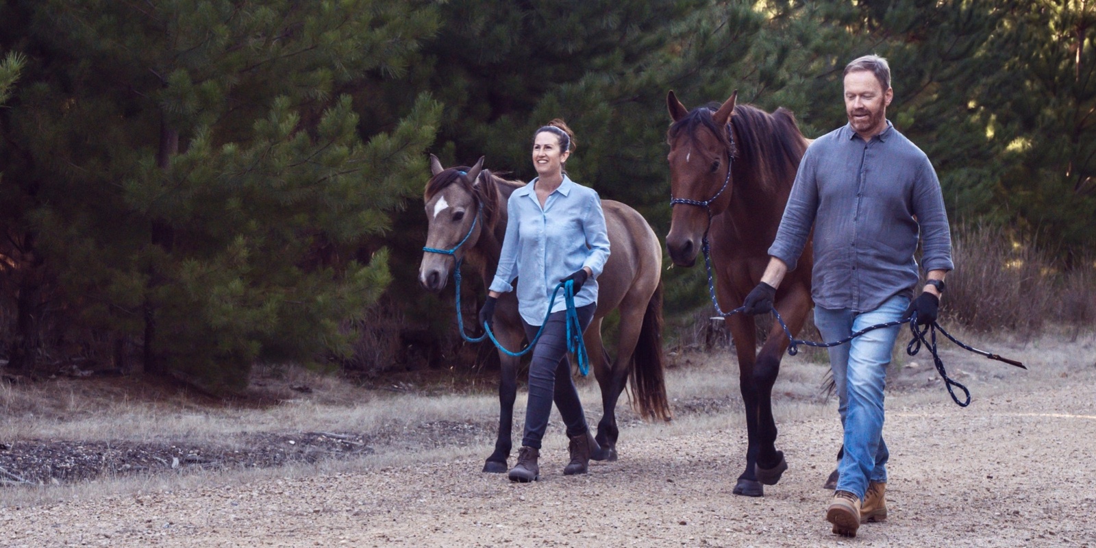 Banner image for Walking with Horses: Sublime Synchrony in the Forest