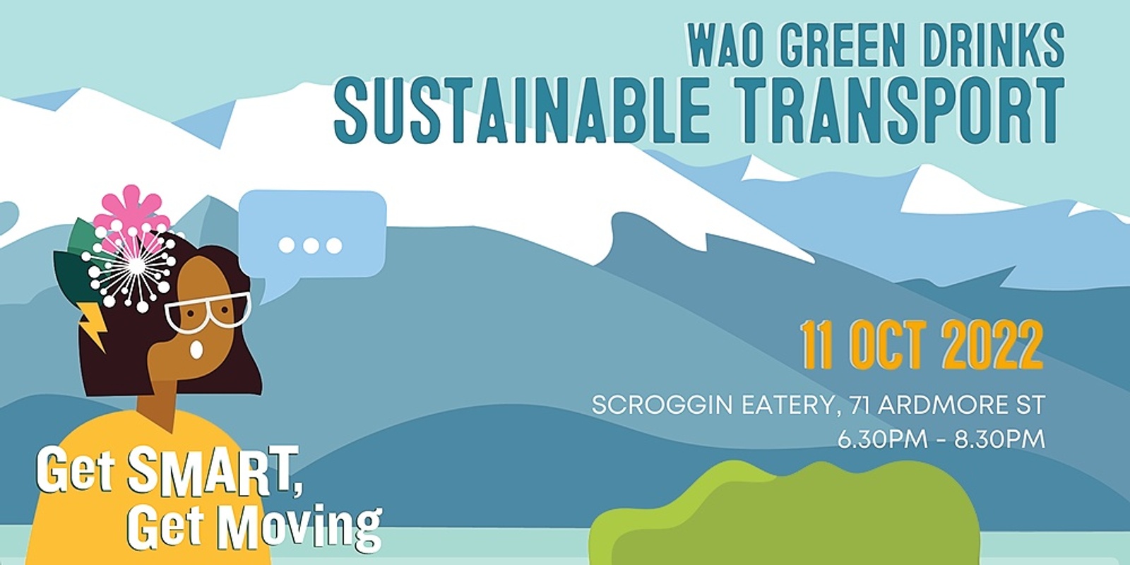 Banner image for Wao Green Drinks: Sustainable Transport
