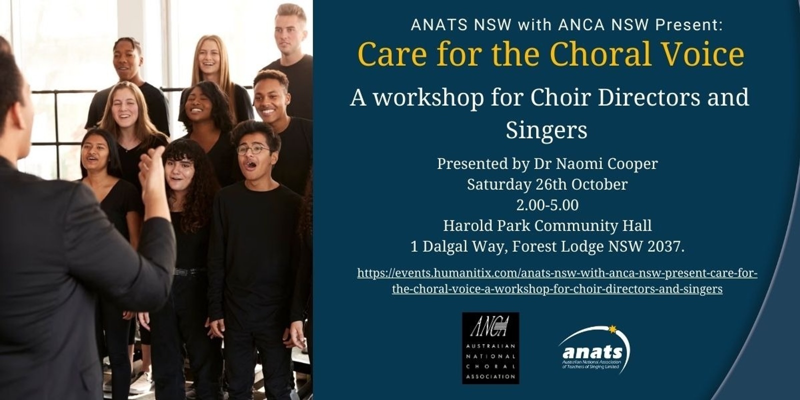 Banner image for Care for the Choral Voice: Post Event Video - A Workshop for Choir Directors and Singers