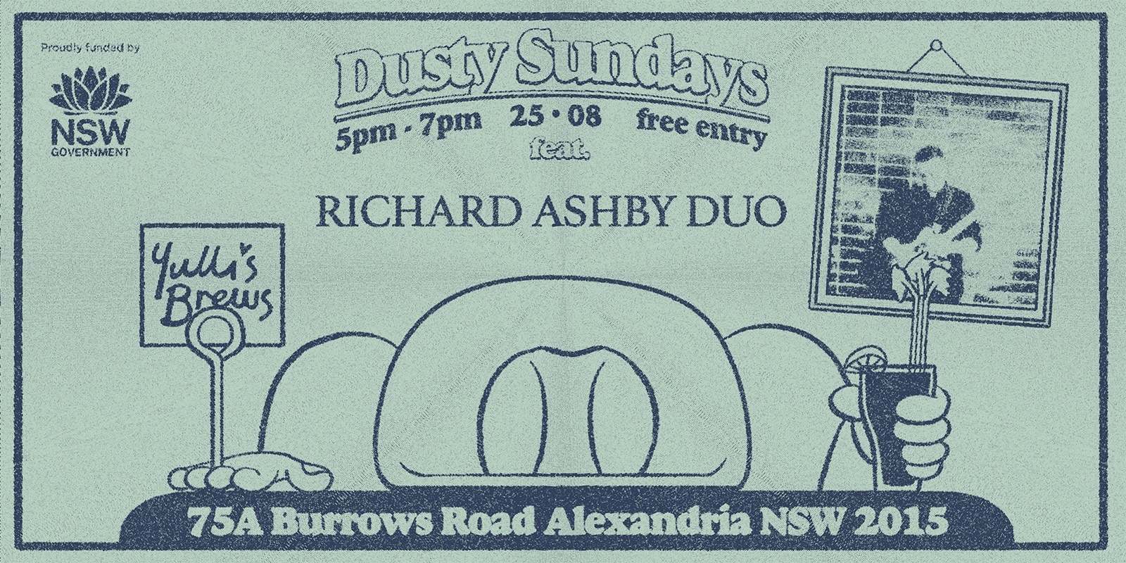 Banner image for DUSTY SUNDAYS - Richard Ashby Duo 