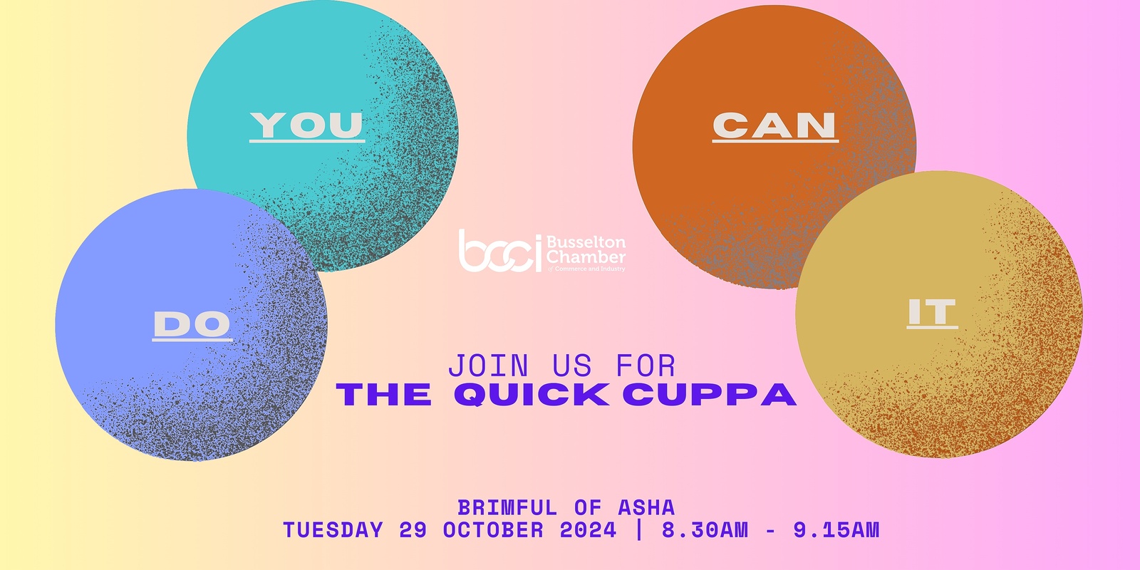 Banner image for The Quick Cuppa