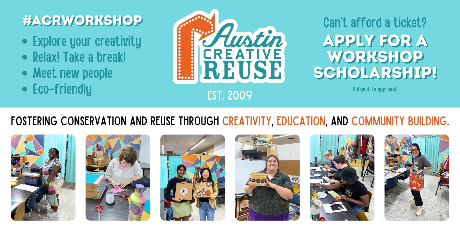 Austin Creative Reuse's banner