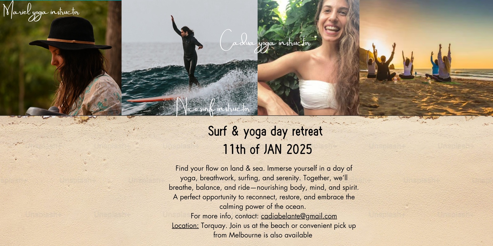 Banner image for Surf & Yoga retreat 